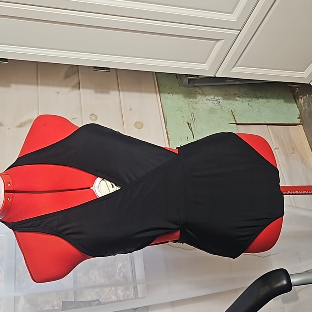 MONOKINI black great for pageant swimsuit size large